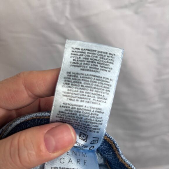 Kensie Jeans The Ella High Rise Straight Leg Size 8/29 Mid Wash - Picture 8 of 9